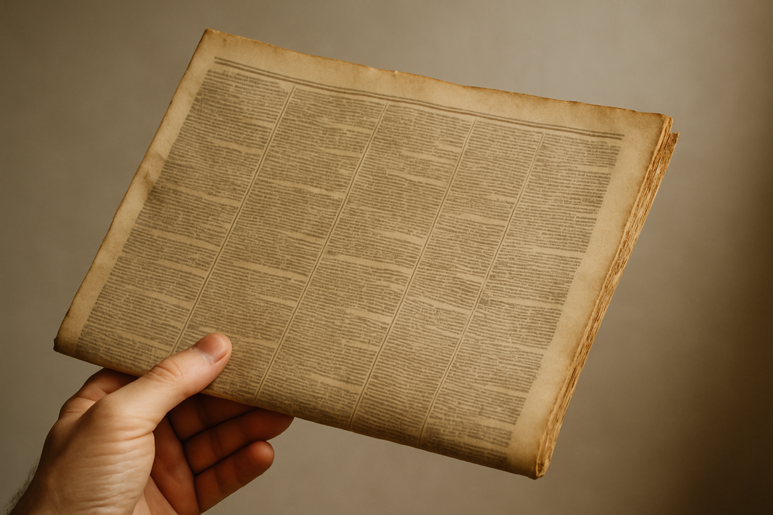 Cómo conservar periódicos antiguos sin que amarilleen: guía práctica
