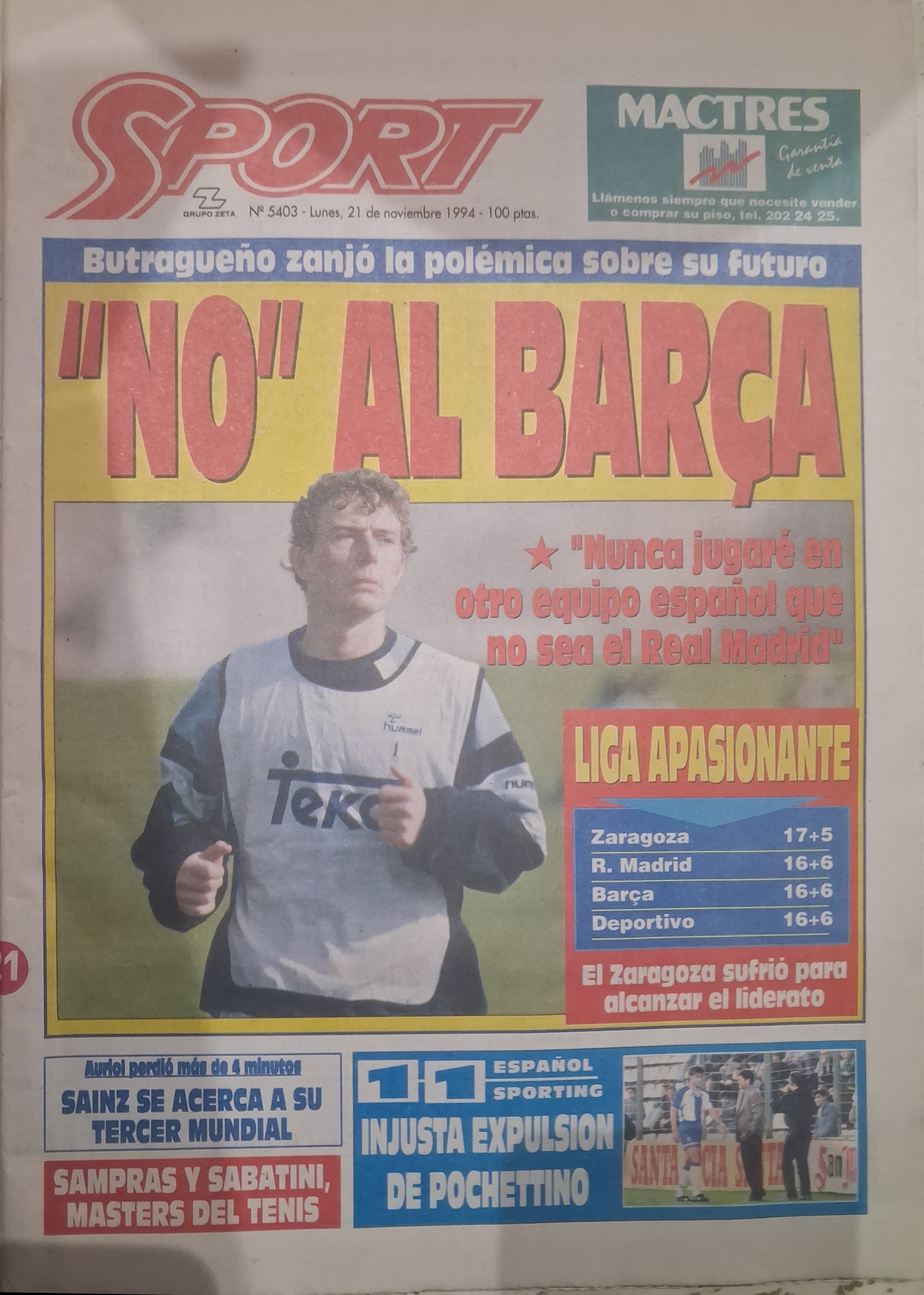 Portada de SPORT